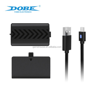 Soporte de carga LD 1200mAh Paquete de batería <span class=keywords><strong>Cable</strong></span> trenzado de 3m <span class=keywords><strong>para</strong></span> controlador <span class=keywords><strong>Xbox</strong></span> <span class=keywords><strong>Series</strong></span> <span class=keywords><strong>S</strong></span> X con indicador de carga - Product Image 1