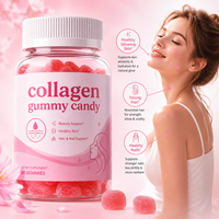 Gummies de Collagène Marque Blanche 60 Unités – Bonbons Gommeux au Collagène pour la Beauté, Soutien Peau, Cheveux et Ongles Sains – Vente en Gros OEM