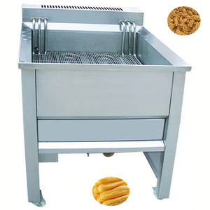 <span class=keywords><strong>Friteuse</strong></span> électrique en acier inoxydable 30L avec panier, petite machine robot distributeur de frites et de manioc, machine à beignets - Product Image 1