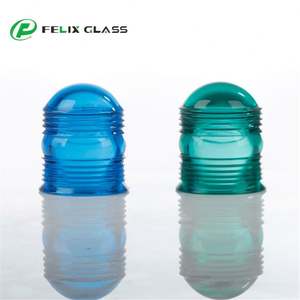 Couvre-cylindres extérieurs en verre rouge, bleu, vert, pressé à la presse, modernes, industriels, écologiques, résistants aux explosions, testés aux impacts 4J 7J - Product Image 2