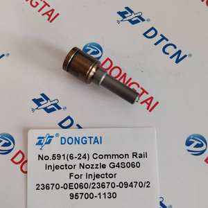 NO.591(6-24) G4S060หัวฉีดคอมมอนเรลดีเซลสำหรับหัวฉีด23670-0E060 23670- 09470 295700-1130 - Product Image 5