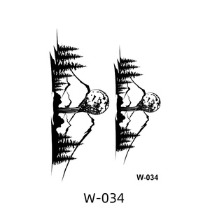 WEIAIMEI Autocollants de <span class=keywords><strong>tatouage</strong></span> à base de plantes sans eau, nouveaux, 15 jours, logo personnalisable, motifs <span class=keywords><strong>animaux</strong></span> de dessin animé imprimés par transfert à l'eau, livraison rapide - Product Image 3