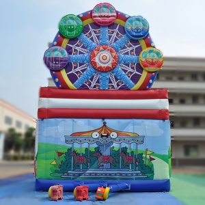 Glissière d'eau gonflable gonflable de <span class=keywords><strong>maison</strong></span> de rebond de glissière d'eau <span class=keywords><strong>dans</strong></span> la piscine gonflable <span class=keywords><strong>toboggan</strong></span> sec jeu - Product Image 3