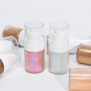 Cara brillante maquillaje Etiqueta Privada brillo líquido resaltador maquillaje logotipo personalizado vegano brillo resaltador - Product Image 6