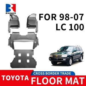 Alfombrillas de Coche TPE para Toyota Land Cruiser LC100 1998-2007 LHD, Juego Completo de Alfombrillas con Alfombrilla para Maletero - Product Image 2