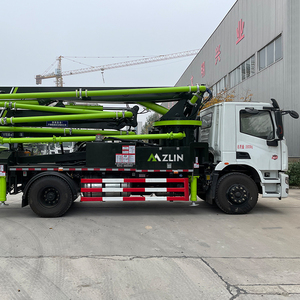Pompe à béton montée sur camion Howo d'occasion 25m 30m 35m 38m 45m 50m – Pompe à béton à flèche - Product Image 3