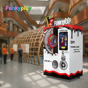 เครื่องพิมพ์เคสมือถือ Funkyplay DIY แบบหยอดเหรียญพร้อมระบบเข้าออกอัตโนมัติสำหรับฟิตเนส หน้าจอสัมผัส และฟังก์ชัน SDK - Product Image 1