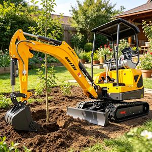 Mini Excavadora de 1.8 Toneladas, Precio de Fábrica al por Mayor, Maquinaria Pequeña para Construcción 1 2 3.5 - Product Image 5