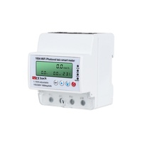 Medidor de Energía Eléctrica Bidireccional Fotovoltaico WiFi 4P, Versión en Inglés, Inteligente, Monofásico