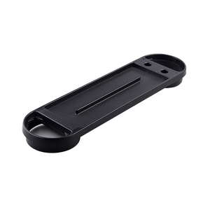 Boîte de gestion de câbles de bureau en plastique de forme ovale avec trou pour stylo, cache-trou pour câbles, pour bureau, ordinateur, plateau de câbles décoratif - Product Image 1