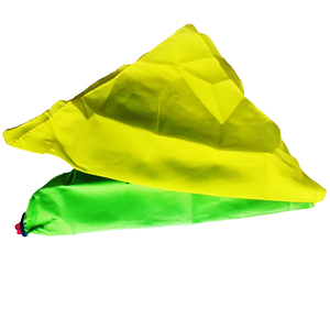Close up <span class=keywords><strong>Double</strong></span> Color sciarpa Bound Edge Silk Change Color fazzoletto a quattro colori <span class=keywords><strong>Magic</strong></span> Trick Prop Trick - Product Image 3