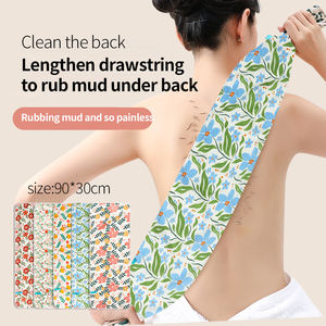 ผ้าขนหนูอาบน้ำหนาสองด้านยาวทรายหยาบแบบดึงกลับแถบ - Product Image 3