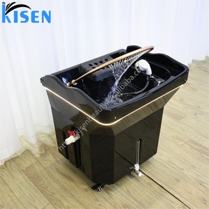 อ่างสระผมแบบพกพา Kisen Salon พร้อมที่นั่งถอดได้ อ่างล้างผมสำหรับทำสปาผม อ่างแชมพู อ่างล้างผมแบบโมเดิร์นสำหรับร้านเสริมสวย - Product Image 6