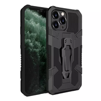Coque de téléphone portable antichoc pour iphone 16 Plus 15 Prox Max 14 Pro 13 12 housse de support avec clip de ceinture