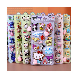 Pegatinas Suaves y Adorables para Aliviar el Estrés, para Niños, con Dibujos Animados <span class=keywords><strong>de</strong></span> Labubu, Unicornio, Animales <span class=keywords><strong>de</strong></span> Sanrio, Panda, <span class=keywords><strong>Shiba</strong></span> <span class=keywords><strong>Inu</strong></span> - Product Image 5