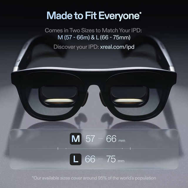 Factory Wholesale Xreal One Pro AR Glasses Latest 3DoF Smart Glasses with X1 Chip Dual Camera Type-C Charging 171" Giant Screen