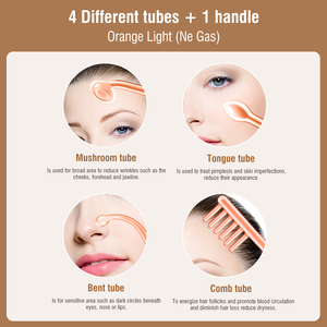 Biểu tượng tùy chỉnh <span class=keywords><strong>4</strong></span> trong <span class=keywords><strong>1</strong></span> cầm tay tần số cao Wand <span class=keywords><strong>Galvanic</strong></span> máy trên khuôn mặt - Product Image 5