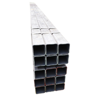 Tube carré en acier au carbone certifié CE ISO9001, galvanisé SHS 50x50 250x250mm, OEM ODM pour équipement industriel, cadre de conteneur
