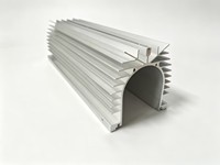 Dissipateur thermique en aluminium sur mesure à profilé haute densité pour refroidissement par eau, dissipation thermique optimisée, pour électronique de puissance de station de recharge EV, OEM