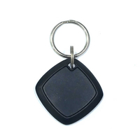 Porte-clés NFC personnalisable et réinscriptible EM4305, étiquette 215 213, 13,56 MHz, RFID sans contact, ABS PPS, mini porte-clés, carte de visite
