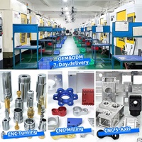 Tratamiento de superficie personalizado, pulido, chapado, chorro de arena, piezas CNC, mecanizado CNC, fabricación de piezas de aluminio anodizado dorado violeta