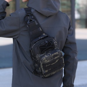 Sac bandoulière tactique Masawei, camouflage, sac de poitrine pour sports de plein air, sac à bandoulière pour homme pour les trajets quotidiens - Product Image 3