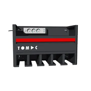 TOMAC专业五金不锈钢悬挂工具柜，带电动工具插座