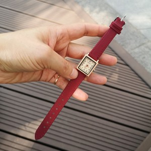 Orologio <span class=keywords><strong>Vintage</strong></span> Quadrato con Cinturino in Pelle per Ragazze e Donne, Orologio da Studente, Bestseller Unisex, Minimalista al Quarzo, Orologio Carino - Product Image 2