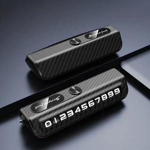 Temporary <strong>Car</strong> Parking Card <strong>Car</strong> Temporary Parking Card Phone Number Hidden Stop Sign Card Plate <strong>Car</strong> Aromatherapy - Product Image 3