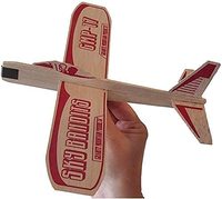 100% Planeurs en bois de balsa faits à la main Hélice Avion Jouets Modèle en bois Kits d'avion
