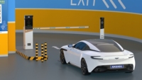 Machine de contrôle d'accès intelligente AKE Parking HaoYue avec LPR, caméra 5MP, scanner de codes QR, gestion sans tickets, vision nocturne TCP, en aluminium