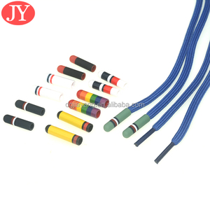 Tùy Chỉnh TPU Mềm Nhựa Aglet Với 12 Mm Màu Hồng Polyester Ren Hộp Quà Tặng Dây Kéo Kết thúc Tip Nhựa Hoodies Vẽ Dây <span class=keywords><strong>Stopper</strong></span> - Product Image 4
