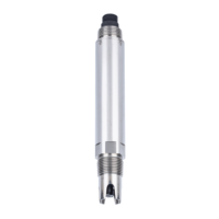 Sonde de surveillance en ligne de la qualité de l'eau, électrode ionique sélective RS485 pour NH4, ammoniac, azote, nitrate, en acier inoxydable 316L, OEM