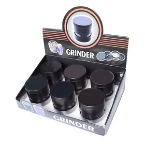 Hot Sale Custom Logo Patterns Top Colorful Printing <b>Herb</b> Grinder With Side Window - Product Image 4