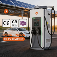 Estación de carga para vehículos eléctricos Starcharge Titan V5 UL CE 150-1000Vdc OCPP 16J con software y aplicación personalizables, larga duración.