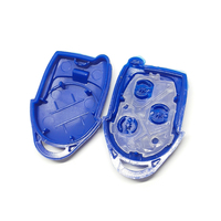 Carcasa para Llave de Coche de 3 Botones, Azul, Carcasa de Repuesto para Llave Remota, Accesorios para Coche