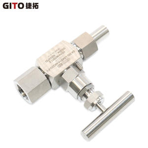 SS316L Stainless Steel <b>Needle</b> <b>Valve</b> Instrument Pressure Gauge <b>Valve</b> - Product Image 2