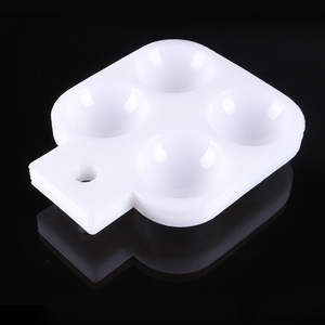 Bview Art Paleta de pintores de plástico pequeño Artista Herramienta de pintura de acuarela para Paleta Acuarela - Product Image 4