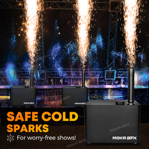 MOKA SFX 4-10m Jet Spray Cold <strong>Fireworks</strong> DMX Cold Spark Sparkler Pyrotechnic Machinery Spark <strong>Machine</strong> for Stage Event - Product Image 4