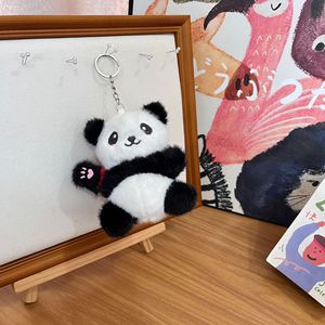 Cartone animato abbraccio ricco di <span class=keywords><strong>mele</strong></span> peluche zaino carino Panda fiore modello leggero piccola borsa da viaggio con funzione di sollievo dallo Stress - Product Image 3