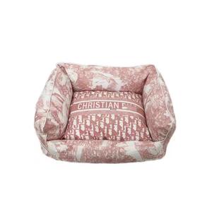 Tempat tidur hewan peliharaan Musim Dingin bermerek Trendi Rumah anjing kecil ke besar untuk Schnauzer French Bulldog Corgi dengan karton padat persegi yang dapat dilepas - Product Image 3