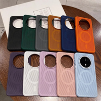 Étui de protection magnétique sans fil pour OnePlus 13/12/Ace5/Ace3 5 Pro avec dissipation thermique en nid d'abeille et charge sans fil