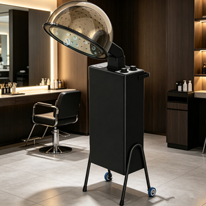 Appareil de soin des cheveux portable, moderne, avec capot réglable, multifonction, noir, pour salon de beauté, spa et soins capillaires - Product Image 6