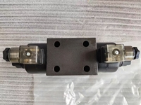 Ensemble de commande directionnelle à grand débit pour machines industrielles DFA-02-3C3-A220V-35C-16K, électrovanne hydraulique