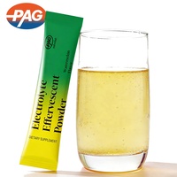Fabricant de poudre d'hydratation, poudre effervescente d'électrolytes, formule enrichie à la pastèque, poudre d'électrolytes