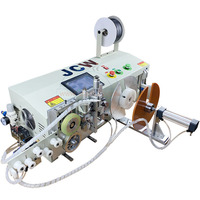 Dispositif de rembobinage de fil électrique intelligent JCW-WB05, très vendu, sur table, machine automatique de mesure, de coupe, de rembobinage et de nouage de câbles