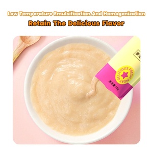 Súper proveedor tiras <span class=keywords><strong>de</strong></span> bocadillos para gatos 15 g/pc 1000 uds/cartón pollo Natural atún salmón al por mayor OEM y ODM mascotas golosinas húmedas comida - Product Image 5