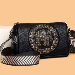 Bolso de Hombro Portátil para Mujer, Estilo Vintage, con Cierre de Cremallera y Diseño Antirrobo para Uso Diario 7137 - Product Image 1
