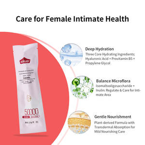 Gel intime probiotique à l'acide hyaluronique IERLEI OEM Private Label, nettoyant vaginal pour femmes, gel nettoyant et raffermissant vaginal - Product Image 3