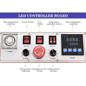 Tự Động Bảng Top Ngang Liên Tục Niêm Phong Mực Rắn Mã Hóa Ngày Máy In Túi Nhựa Pouch Băng Nhiệt Sealer Máy - Product Image 5